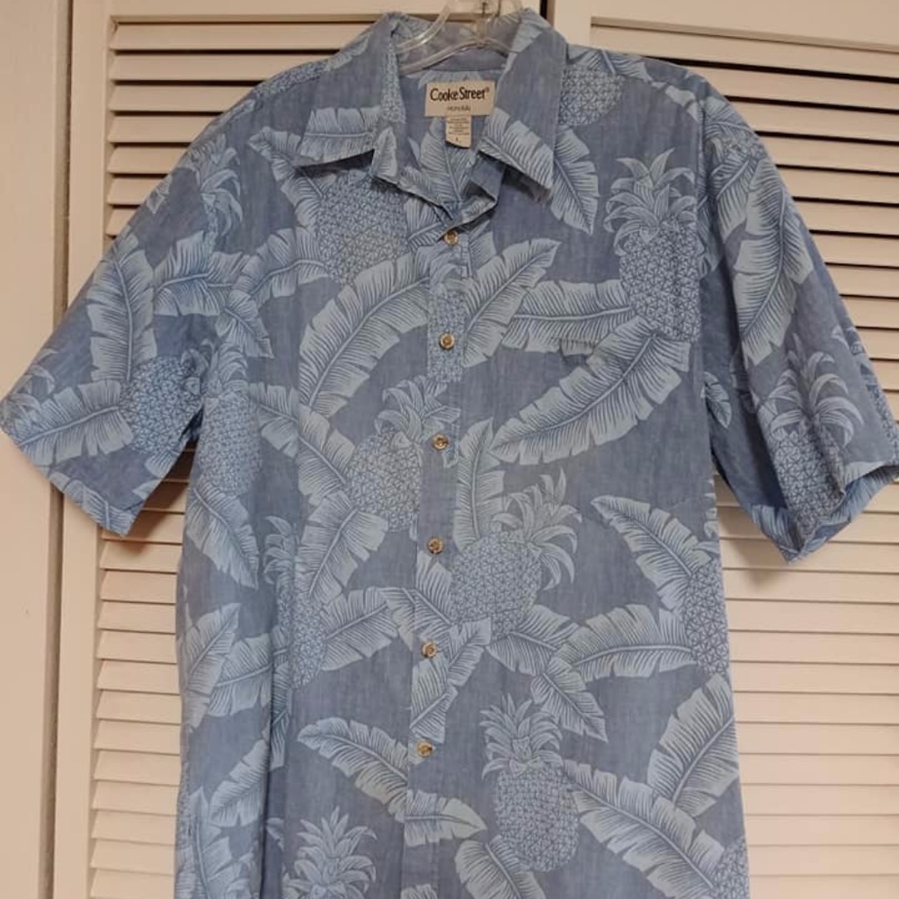 Mens Aloha Print Shirt